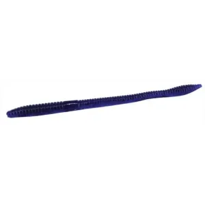 Zoom Trick Worm 6.5'' Junebug Pepper Red 20pk