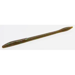 Zoom Trick Worm 6.5'' Green Pump Purple Green 20pk