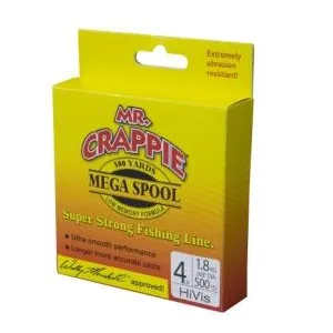 Mr Crappie Mono 8lb 500 yd HiVis