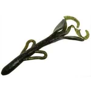 Zoom Brush Hog 6'' Green Pumpkin Magic 8pk