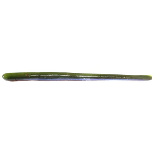 Roboworm 4.5'' Straight Tail Aaron's Magic Red & Blk 10pk