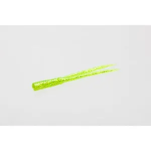 Zoom Split Tail Trailer 4'' Chartreuse Giltter 20pk