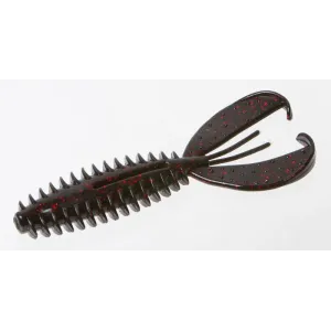 Zoom Z-Craw Black Red Glitter 6pk