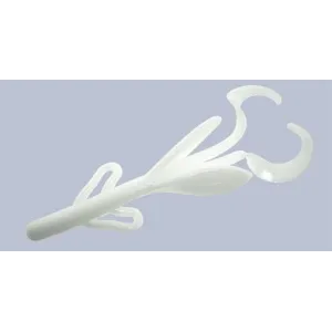 Zoom Baby Brush Hog 4'' White 12pk