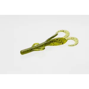 Zoom Baby Brush Hog 4'' Watermelon Gold Glit 12pk