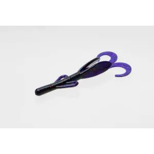 Zoom Baby Brush Hog 4'' Junebug Red 12pk