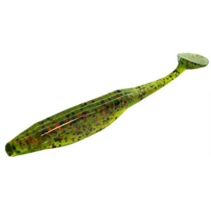Zoom Swimmin Super Fluke Jr Watermelon Red 10pk