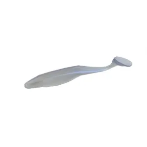 Zoom Swimmin Super Fluke Jr Albino 10pk