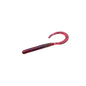 Zoom Curly Tail 4'' Plum 20pk