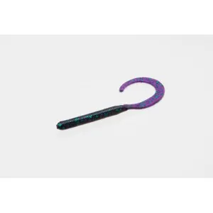 Zoom Curly Tail 4'' Junebug 20pk