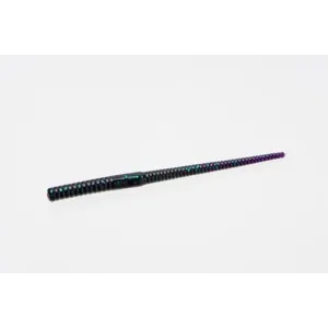 Zoom Shakey Head Worm 5'' Junebug 20pk