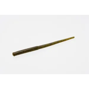 Zoom Shakey Head Worm 5'' Green Pumpkin 20pk