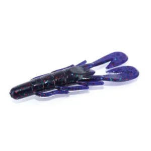 Zoom U-V Speed Craw 3.5'' Junebug Red 12pk