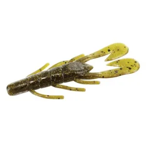 Zoom U-V Speed Craw 3.5'' Green Pumpkin Gold 12pk