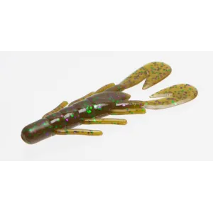 Zoom U-V Speed Craw 3.5'' Green Pump Purple Green 12pk