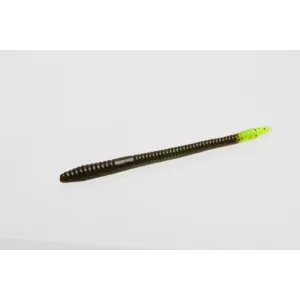 Zoom Finesse 4.5'' Green Pumpkin/Chart 20pk