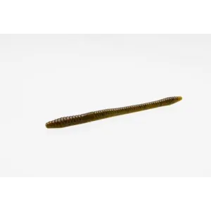 Zoom Finesse 4.5'' Green Pumpkin Red 20pk