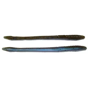 Zoom Finesse 4.5'' Green Pumpkin BlueFlash 20p
