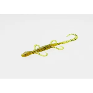 Zoom Mini Lizard 4'' Chartreuse Pumpkin 15pk