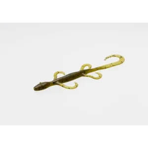Zoom Mini Lizard 4'' Green Pumpkin 15pk