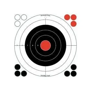 Birchwood Casey Stick A Bull Adhesive Bulls-Eye Paper Targets 12" 5/ct
