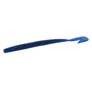 Zoom U-V Speed Worm 6'' Emerald Blue 15pk