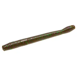 Zoom Magnum Finesse 5'' Green Pump Purple Green 10pk