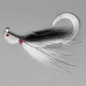 P-Line Flash S/J 1 1/2 oz White/Black/White