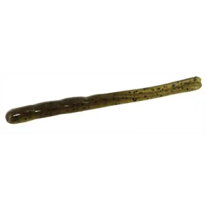 Zoom Z Drop Worm 4'' Green Pumpkin 15pk