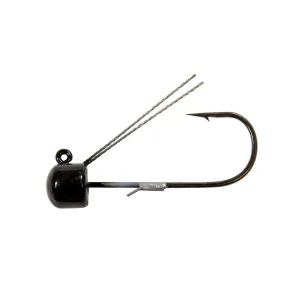 Z Man Power Fin Shroomz Weedless 1/6 oz 3pk - Black