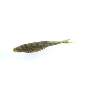 Zoom Super Fluke Jr 4'' Watermelon Candy 10pk