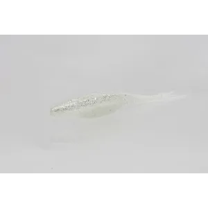 Zoom Super Fluke Jr 4'' White Ice 10pk