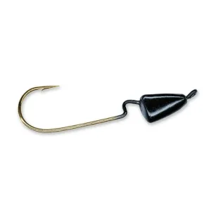 Charlie Brewer Spider Slider Head 2/0 1/8 oz Black 4/ct