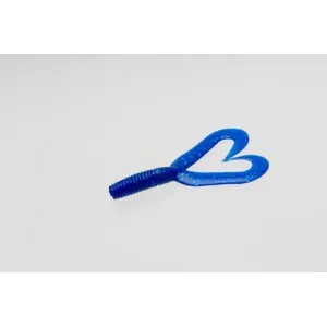 Zoom Creepy Crawler Tail 3'' Sapphire Blue 16pk
