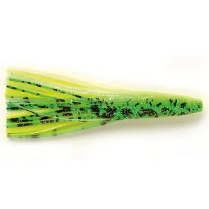 P-Line 6'' Double SquidSkirt Nat Glow/Green Glow 2pk