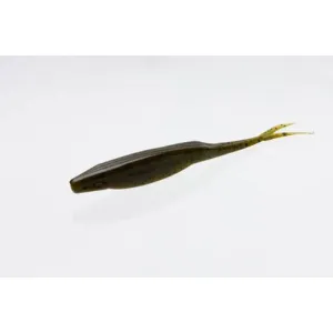 Zoom Super Fluke 5'' Green Pumpkin 10pk