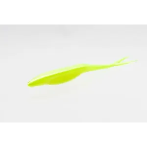 Zoom Super Fluke 5'' Chartreuse Pearl 10pk