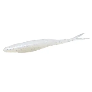Zoom Super Fluke 5'' Blue Pearl Silver Glit 10pk