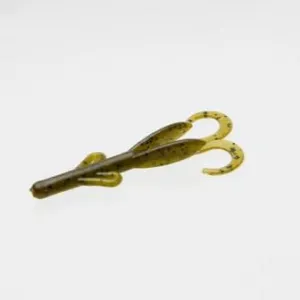 Zoom Tiny Brush Hog 3'' Green Pumpkin 15pk