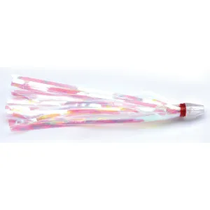 P-Line Squid Inserts 4.5'' Rainbow/Natural Mylar 3pk
