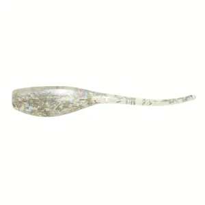 Bobby Garland 2'' Baby Shad Hologram Ghost (Lam) 18pk