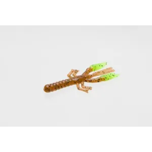 Zoom Lil Critter Craw 3'' Pumpkin/Chartreuse 12pk