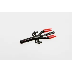 Zoom Lil Critter Craw 3'' Black Red Glit/Red 12pk