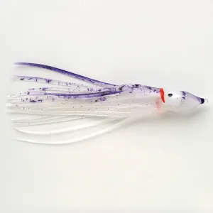 P-Line Sunrise Squid 4.5'' Clear Glow Purple Spatterbac