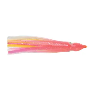 P-Line Sunrise Squid 2.5'' Pink/Yellow Clear 8pk