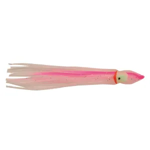 P-Line Sunrise Squid 2.5'' Clear Pearl w/DoublePink 8pk