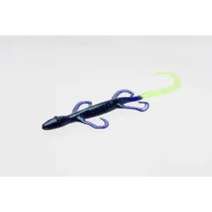 Zoom Lizard 6'' Junebug/Chartreuse 9pk