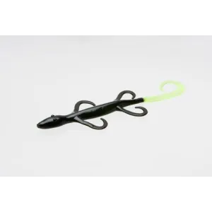 Zoom Lizard 6'' Black/Chartreuse 9pk