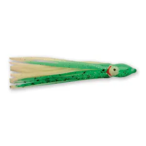 P-Line Sunrise Squid 4.5'' Glow Green/Dark Green 5pk