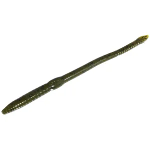 Creme 6'' Scoundrel Worms Green Pumpkin 12pk